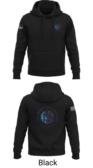 Hoodie, The Moss Tree Service, , Teamtime, Team time, sublimation, custom sports apparel, team uniforms, spirit wear, spiritwear, sports uniforms, custom shirts, team store, custom team store, fundraiser sports, apparel fundraiser