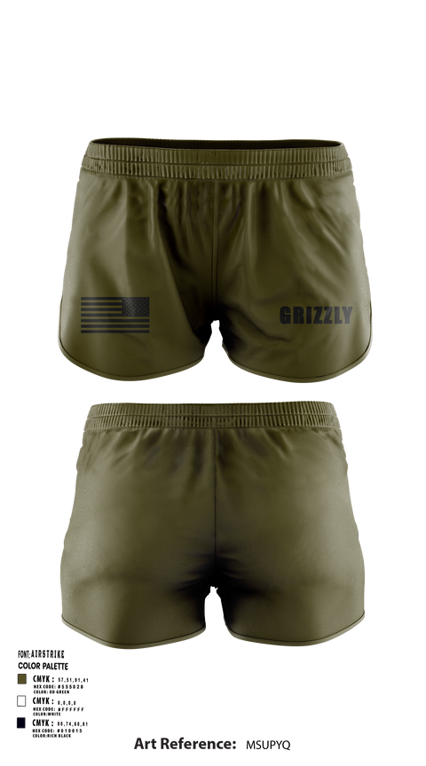 Ranger Panties, Grizzly, , Teamtime, Team time, sublimation, custom sports apparel, team uniforms, spirit wear, spiritwear, sports uniforms, custom shirts, team store, custom team store, fundraiser sports, apparel fundraiser