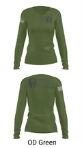 CCoE NCOA Charlie Branch 15308230 Women's Long Sleeve V-neck Shirt - 57