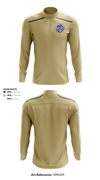 Quarter Zip Jacket, Bradwell Institute Volleyball, Women's Volleyball, Teamtime, Team time, sublimation, custom sports apparel, team uniforms, spirit wear, spiritwear, sports uniforms, custom shirts, team store, custom team store, fundraiser sports, apparel fundraiser