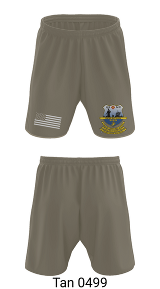 Athletic Shorts With Pockets, Echo Co. 2nd battalion, 25th Marine Regiment, , Teamtime, Team time, sublimation, custom sports apparel, team uniforms, spirit wear, spiritwear, sports uniforms, custom shirts, team store, custom team store, fundraiser sports, apparel fundraiser