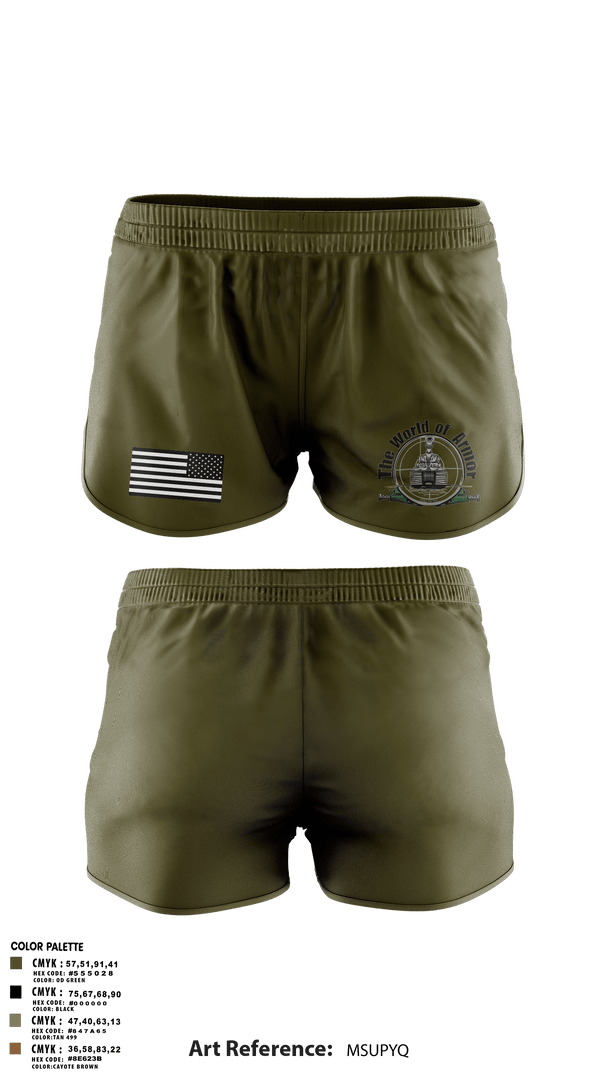 Ranger Panties, The World of Armor, , Teamtime, Team time, sublimation, custom sports apparel, team uniforms, spirit wear, spiritwear, sports uniforms, custom shirts, team store, custom team store, fundraiser sports, apparel fundraiser