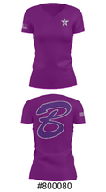 Bottineau High School 26399296 Women's Short Sleeve V-neck Shirt - 21