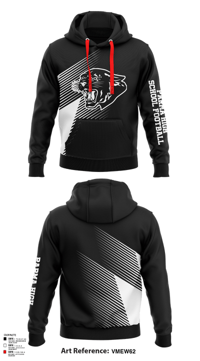 Parma High School Football 73688420 Hoodie - 144