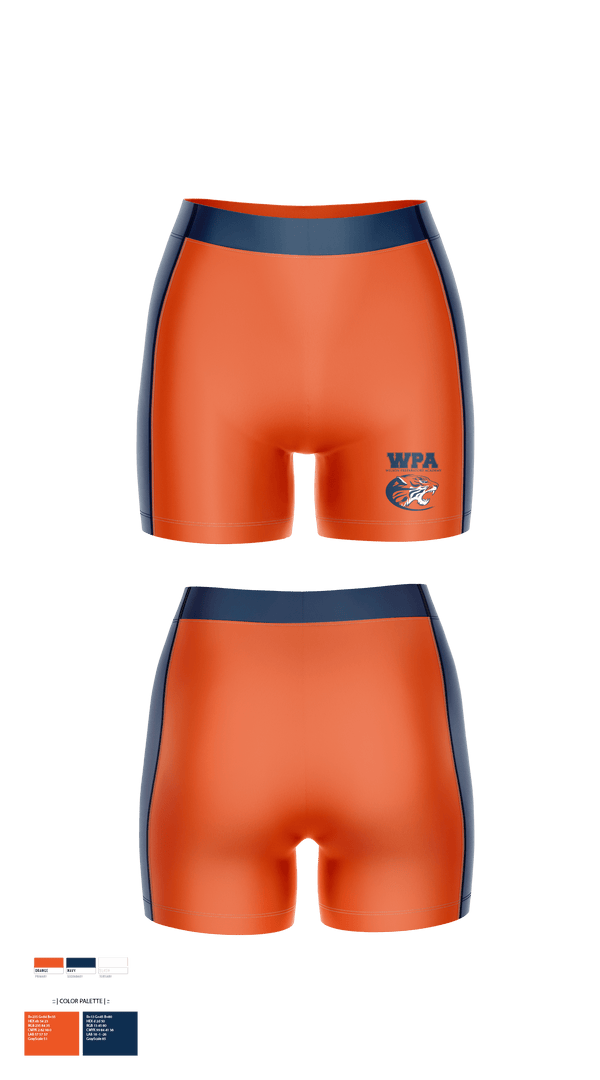 Women's Compression Shorts, Wilson Preparatory Academy (High School) Volleyball, Women's Volleyball, Teamtime, Team time, sublimation, custom sports apparel, team uniforms, spirit wear, spiritwear, sports uniforms, custom shirts, team store, custom team store, fundraiser sports, apparel fundraiser