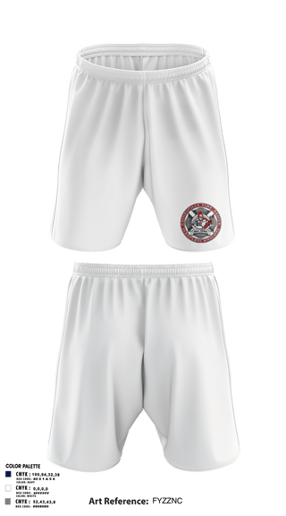 Athletic Shorts With Pockets, GFR Station 3, Fire Department, Teamtime, Team time, sublimation, custom sports apparel, team uniforms, spirit wear, spiritwear, sports uniforms, custom shirts, team store, custom team store, fundraiser sports, apparel fundraiser