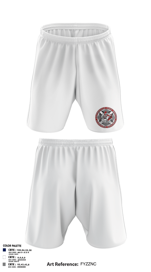 Athletic Shorts With Pockets, GFR Station 3, Fire Department, Teamtime, Team time, sublimation, custom sports apparel, team uniforms, spirit wear, spiritwear, sports uniforms, custom shirts, team store, custom team store, fundraiser sports, apparel fundraiser