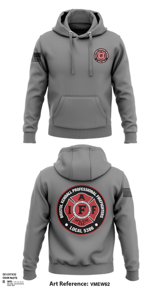 Hoodie, Local 5386, Fire Department, Teamtime, Team time, sublimation, custom sports apparel, team uniforms, spirit wear, spiritwear, sports uniforms, custom shirts, team store, custom team store, fundraiser sports, apparel fundraiser