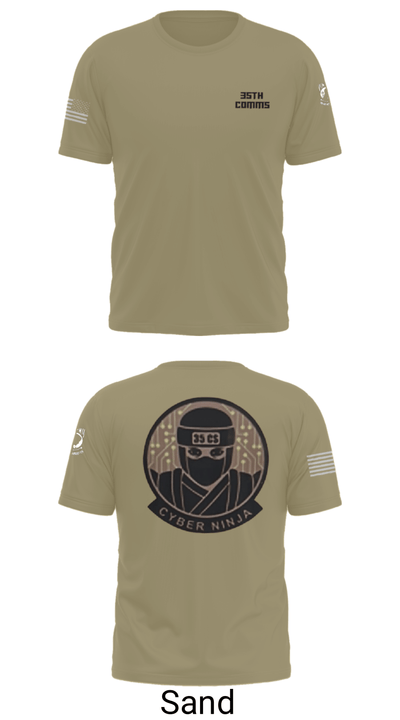 35th COMMS 55833668 Short Sleeve Performance Shirt - 96