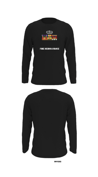 Long Sleeve Performance Shirt, B Co. 3rd Recon BnForce Reconnaissance, Marines, Teamtime, Team time, sublimation, custom sports apparel, team uniforms, spirit wear, spiritwear, sports uniforms, custom shirts, team store, custom team store, fundraiser sports, apparel fundraiser