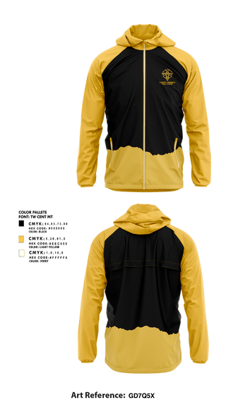 Windbreaker, Cadott Hornets, Cross Country, Teamtime, Team time, sublimation, custom sports apparel, team uniforms, spirit wear, spiritwear, sports uniforms, custom shirts, team store, custom team store, fundraiser sports, apparel fundraiser