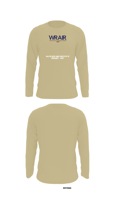 Walter Reed Army Institute of Research - West 71729824 Long Sleeve Performance Shirt 92
