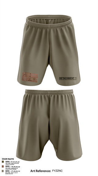 Athletic Shorts With Pockets, Detachment 1, Air Force, Teamtime, Team time, sublimation, custom sports apparel, team uniforms, spirit wear, spiritwear, sports uniforms, custom shirts, team store, custom team store, fundraiser sports, apparel fundraiser