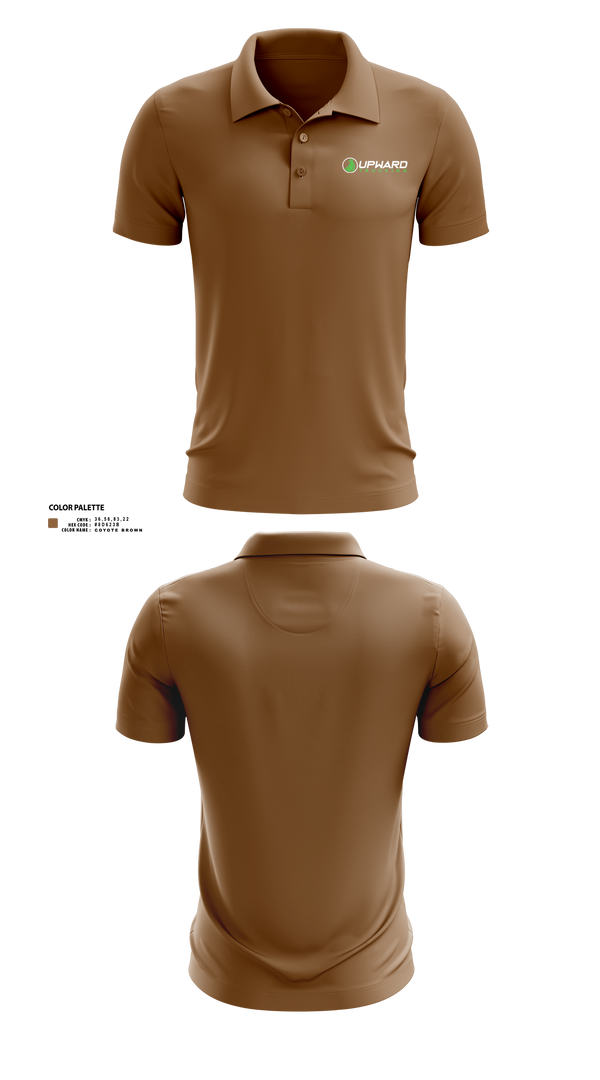 Short Sleeve Performance Polo, Upward Trucking, , Teamtime, Team time, sublimation, custom sports apparel, team uniforms, spirit wear, spiritwear, sports uniforms, custom shirts, team store, custom team store, fundraiser sports, apparel fundraiser