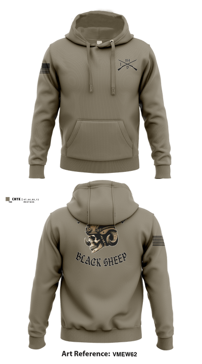 3rd PLT Black Sheep 32884167 Hoodie - 86