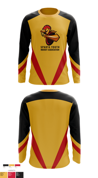 Long Sleeve Performance Shirt, Chippewa Youth Hockey Association, Ice Hockey, Teamtime, Team time, sublimation, custom sports apparel, team uniforms, spirit wear, spiritwear, sports uniforms, custom shirts, team store, custom team store, fundraiser sports, apparel fundraiser
