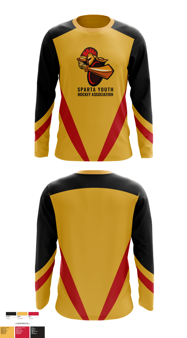 Long Sleeve Performance Shirt, Chippewa Youth Hockey Association, Ice Hockey, Teamtime, Team time, sublimation, custom sports apparel, team uniforms, spirit wear, spiritwear, sports uniforms, custom shirts, team store, custom team store, fundraiser sports, apparel fundraiser