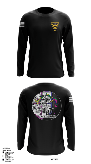 Long Sleeve Performance Shirt, 387 Medical Logistics Company, , Teamtime, Team time, sublimation, custom sports apparel, team uniforms, spirit wear, spiritwear, sports uniforms, custom shirts, team store, custom team store, fundraiser sports, apparel fundraiser