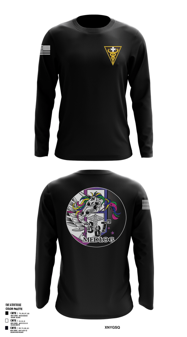 Long Sleeve Performance Shirt, 387 Medical Logistics Company, , Teamtime, Team time, sublimation, custom sports apparel, team uniforms, spirit wear, spiritwear, sports uniforms, custom shirts, team store, custom team store, fundraiser sports, apparel fundraiser