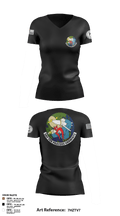 20th Intelligence Squadron 35709340 Women's Short Sleeve V-neck Shirt - 6