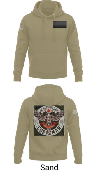 Hoodie, Hospital Corpsman, , Teamtime, Team time, sublimation, custom sports apparel, team uniforms, spirit wear, spiritwear, sports uniforms, custom shirts, team store, custom team store, fundraiser sports, apparel fundraiser