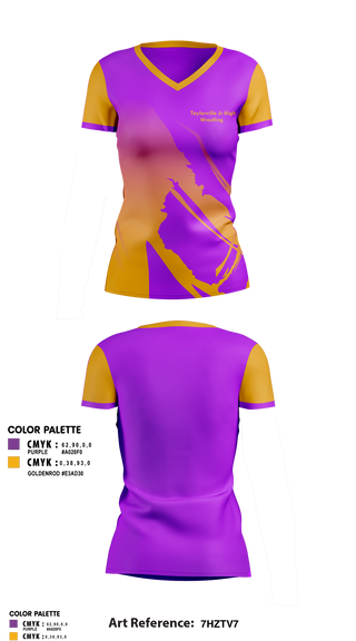 Womens Short Sleeve Vneck Shirt, Taylorville Jr High, Wrestling, Teamtime, Team time, sublimation, custom sports apparel, team uniforms, spirit wear, spiritwear, sports uniforms, custom shirts, team store, custom team store, fundraiser sports, apparel fundraiser