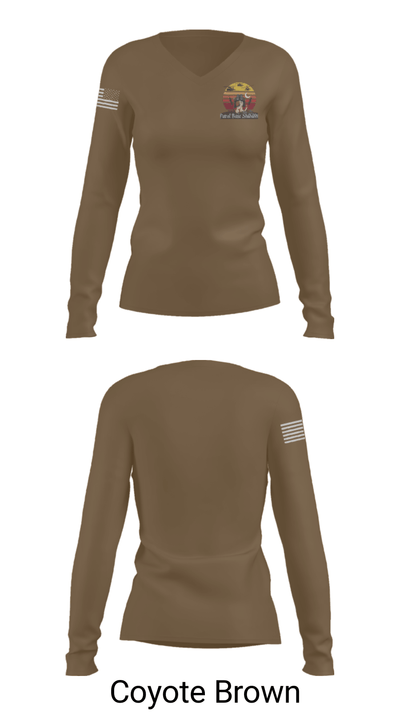 TF Wolverine 68287409 Women's Long Sleeve V-neck Shirt - 17