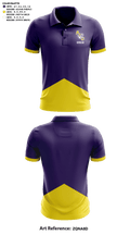 Benedict College Cheer 88121362 Short Sleeve Performance Polo - 42