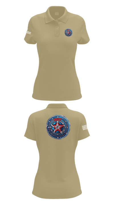 Defenders of the Coast 55922542 Women's Short Sleeve Performance Polo  - 95