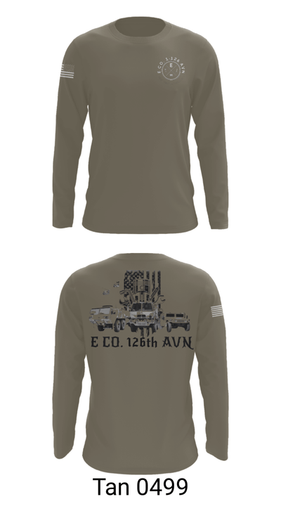 B Co. 1-126AVN 81837658 Long Sleeve Performance Shirt - 66