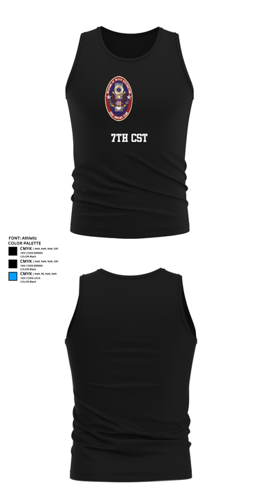 7th CST 5552337 Tank Top - 39
