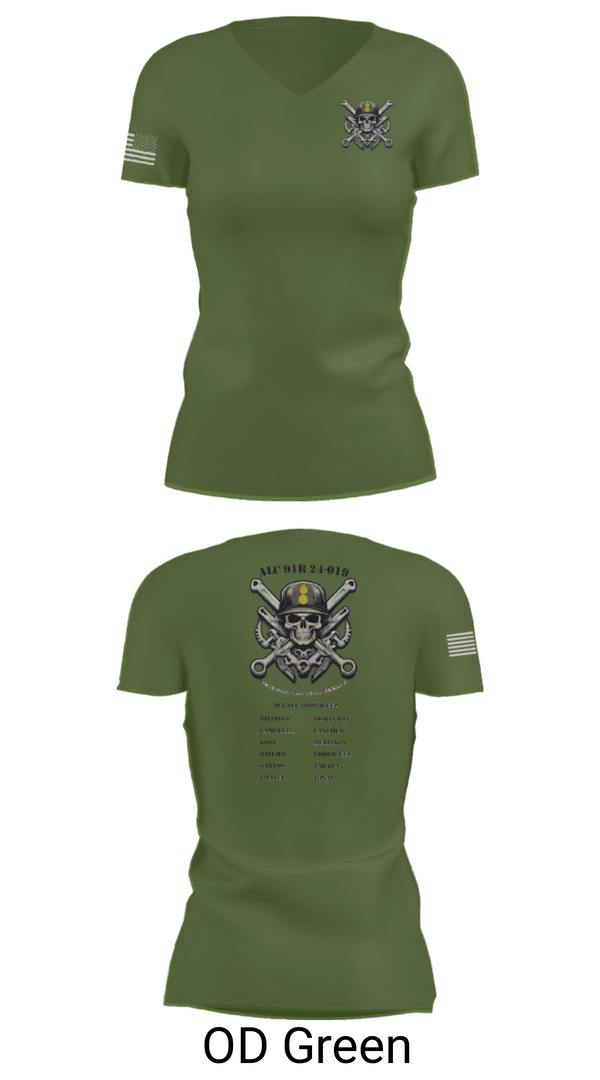 Women's Short Sleeve Vneck Shirt, ALC, Army, Teamtime, Team time, sublimation, custom sports apparel, team uniforms, spirit wear, spiritwear, sports uniforms, custom shirts, team store, custom team store, fundraiser sports, apparel fundraiser