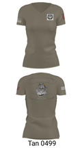 16TH ordnance Bravo Company 57552298 Women's Short Sleeve V-neck Shirt - 68