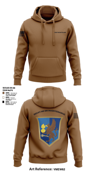 Hoodie, 301st MI Battalion, , Teamtime, Team time, sublimation, custom sports apparel, team uniforms, spirit wear, spiritwear, sports uniforms, custom shirts, team store, custom team store, fundraiser sports, apparel fundraiser