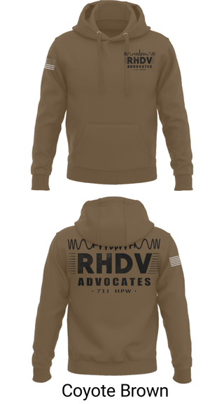 Hoodie, 711 HPW/RHDV, Army, Teamtime, Team time, sublimation, custom sports apparel, team uniforms, spirit wear, spiritwear, sports uniforms, custom shirts, team store, custom team store, fundraiser sports, apparel fundraiser