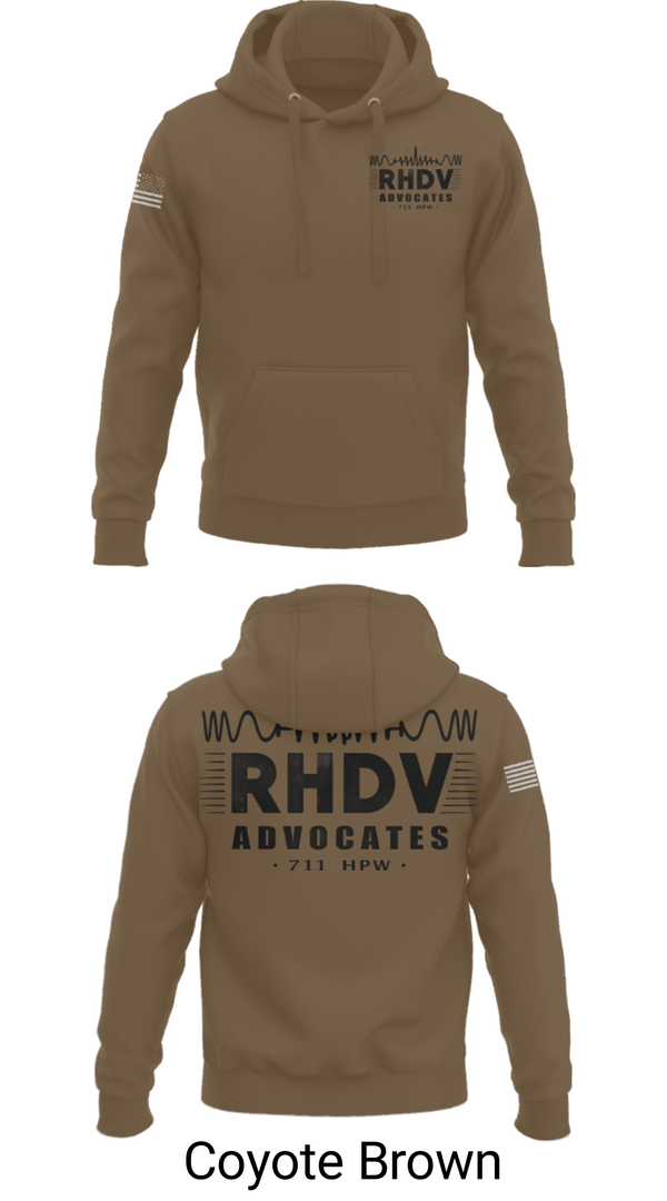 Hoodie, 711 HPW/RHDV, Army, Teamtime, Team time, sublimation, custom sports apparel, team uniforms, spirit wear, spiritwear, sports uniforms, custom shirts, team store, custom team store, fundraiser sports, apparel fundraiser