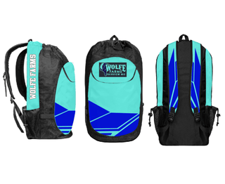 Gear Bag, Wolfe FarmsWolfe Farms, , Teamtime, Team time, sublimation, custom sports apparel, team uniforms, spirit wear, spiritwear, sports uniforms, custom shirts, team store, custom team store, fundraiser sports, apparel fundraiser