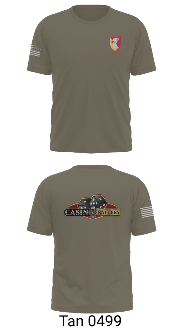 Old School Cotton Feel Shirt, Charlie Battery, 1st Battalion 1st Air Defense Artillery Regiment, , Teamtime, Team time, sublimation, custom sports apparel, team uniforms, spirit wear, spiritwear, sports uniforms, custom shirts, team store, custom team store, fundraiser sports, apparel fundraiser