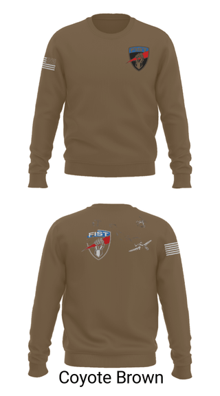 Crew Neck Sweatshirt, 3-172 FiST, Army, Teamtime, Team time, sublimation, custom sports apparel, team uniforms, spirit wear, spiritwear, sports uniforms, custom shirts, team store, custom team store, fundraiser sports, apparel fundraiser