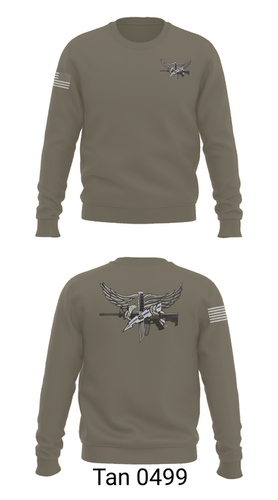 Livingston Police Emergency Service Unit 52189708 Crew Neck Sweatshirt - 62