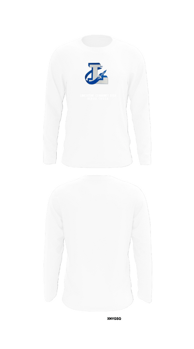 Limestone Community High School Cheer 68526986 Long Sleeve Performance Shirt - 8