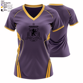 Womens Short Sleeve Vneck Shirt, Lions, Spirit Store, Teamtime, Team time, sublimation, custom sports apparel, team uniforms, spirit wear, spiritwear, sports uniforms, custom shirts, team store, custom team store, fundraiser sports, apparel fundraiser