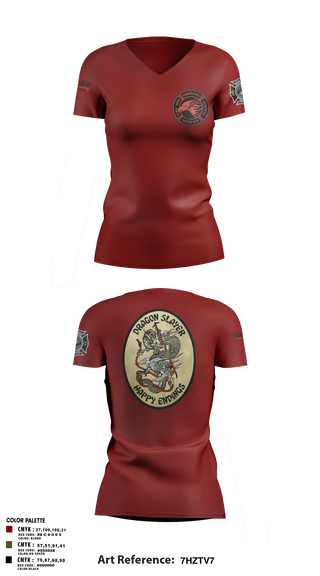 Womens Short Sleeve Vneck Shirt, Marine Wing Support Squadron 473, Marines, Teamtime, Team time, sublimation, custom sports apparel, team uniforms, spirit wear, spiritwear, sports uniforms, custom shirts, team store, custom team store, fundraiser sports, apparel fundraiser