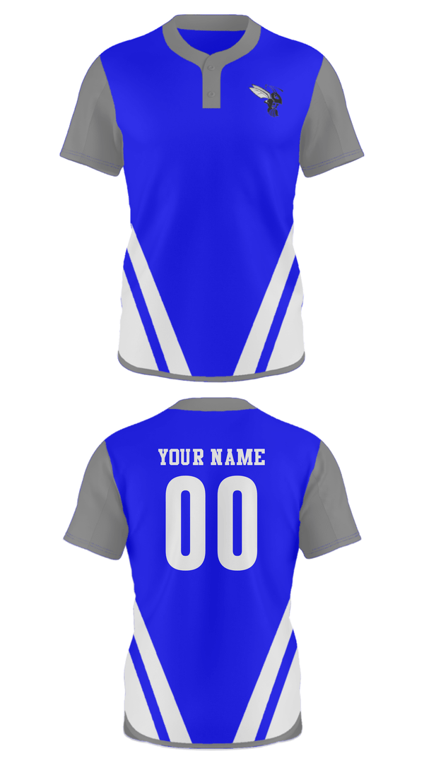 Two Button Softball Jersey, Phelps High School Softball, Softball, Teamtime, Team time, sublimation, custom sports apparel, team uniforms, spirit wear, spiritwear, sports uniforms, custom shirts, team store, custom team store, fundraiser sports, apparel fundraiser