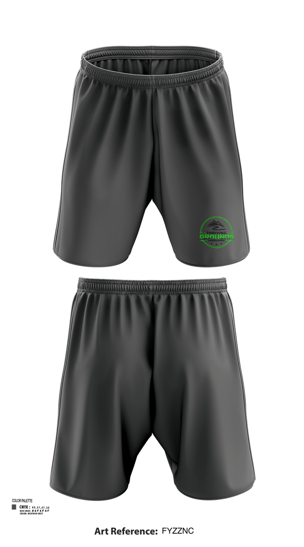 Athletic Shorts With Pockets, Thriving Grounds Landscaping, , Teamtime, Team time, sublimation, custom sports apparel, team uniforms, spirit wear, spiritwear, sports uniforms, custom shirts, team store, custom team store, fundraiser sports, apparel fundraiser