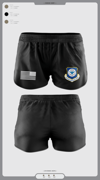 Womens Shorts, Gallup Raptor Composite Squadron, Air Force, Teamtime, Team time, sublimation, custom sports apparel, team uniforms, spirit wear, spiritwear, sports uniforms, custom shirts, team store, custom team store, fundraiser sports, apparel fundraiser