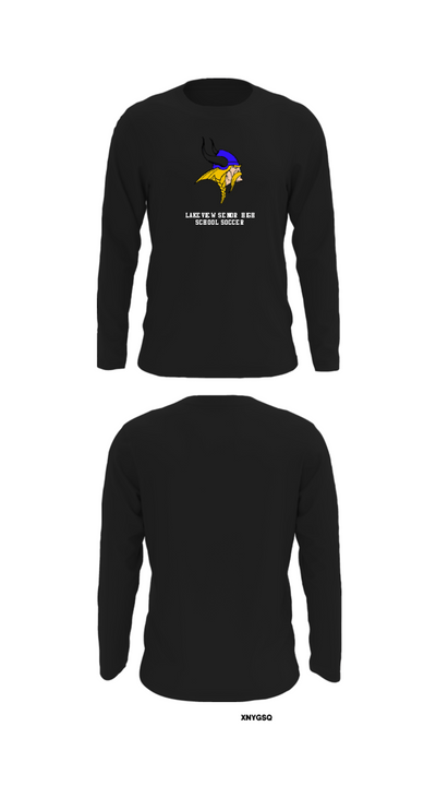 Lakeview Senior High School Soccer 71866064 Long Sleeve Performance Shirt - 27