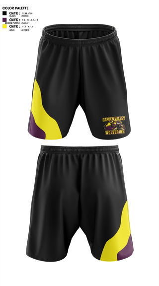 Athletic Shorts With Pockets, Garden Valley Wolverines, Spirit Store, Teamtime, Team time, sublimation, custom sports apparel, team uniforms, spirit wear, spiritwear, sports uniforms, custom shirts, team store, custom team store, fundraiser sports, apparel fundraiser