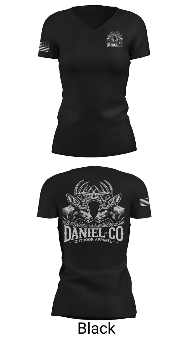 Womens Short Sleeve Vneck Shirt, Daniel Co, , Teamtime, Team time, sublimation, custom sports apparel, team uniforms, spirit wear, spiritwear, sports uniforms, custom shirts, team store, custom team store, fundraiser sports, apparel fundraiser