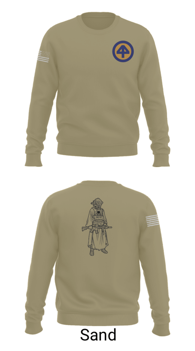 A Co 1/1-114th 36313026 Crew Neck Sweatshirt - 85